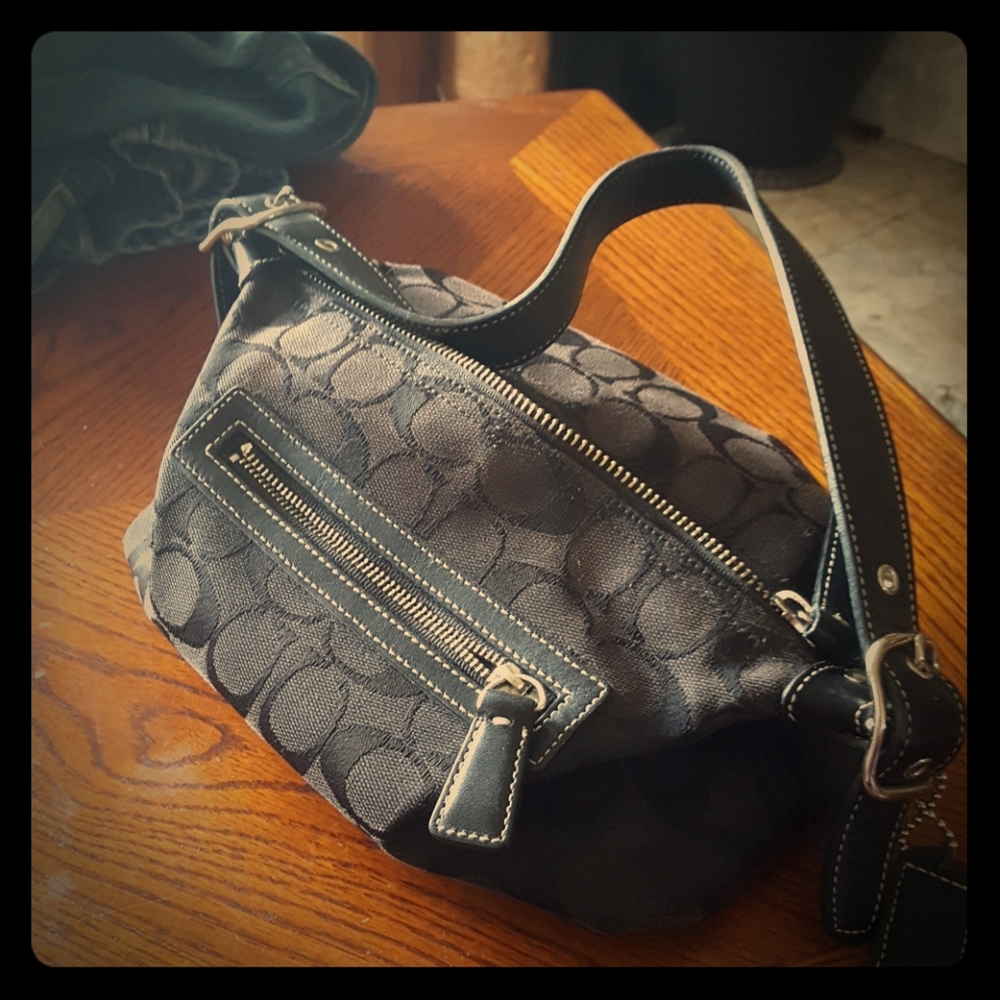 Small black hand bag